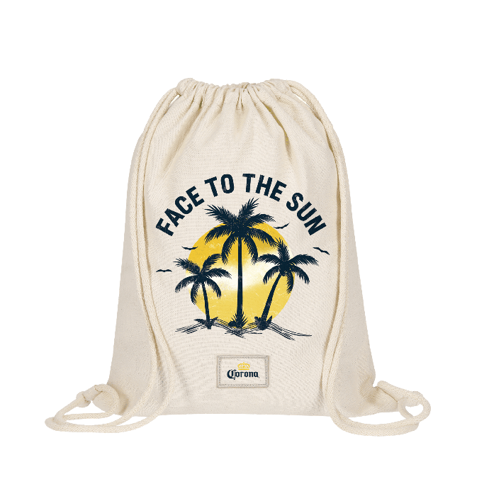 CORONA BEACH DRAWSTRING BAG