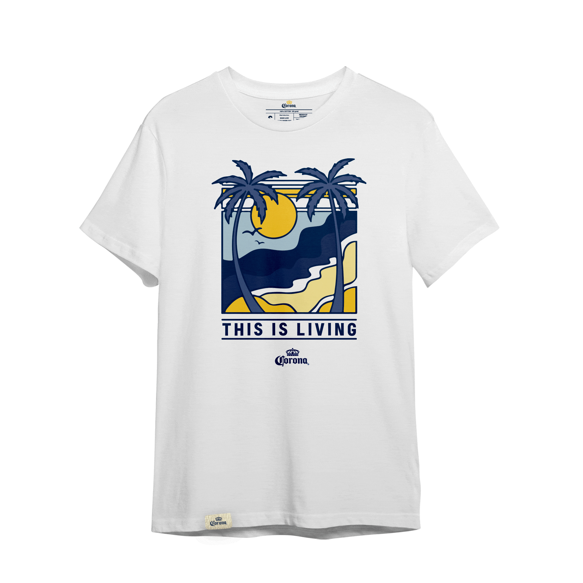 ​​​​​T-SHIRT CORONA BEACH