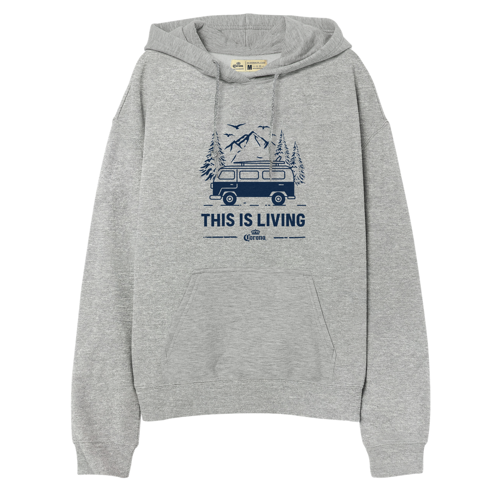 HOODIE CORONA THIS IS LIVING