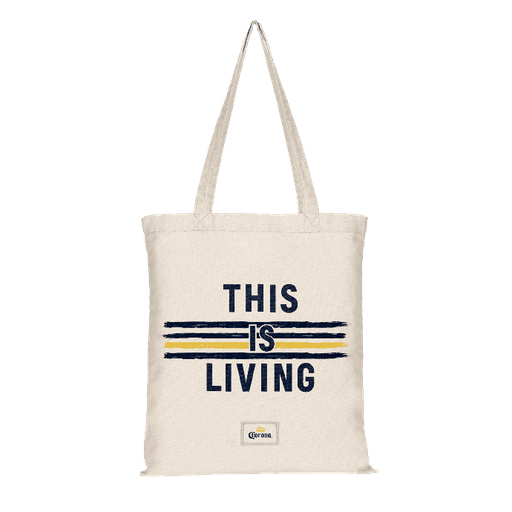 [FR-3903-2] ​​​​TOTE BAG CORONA THIS IS LIVING