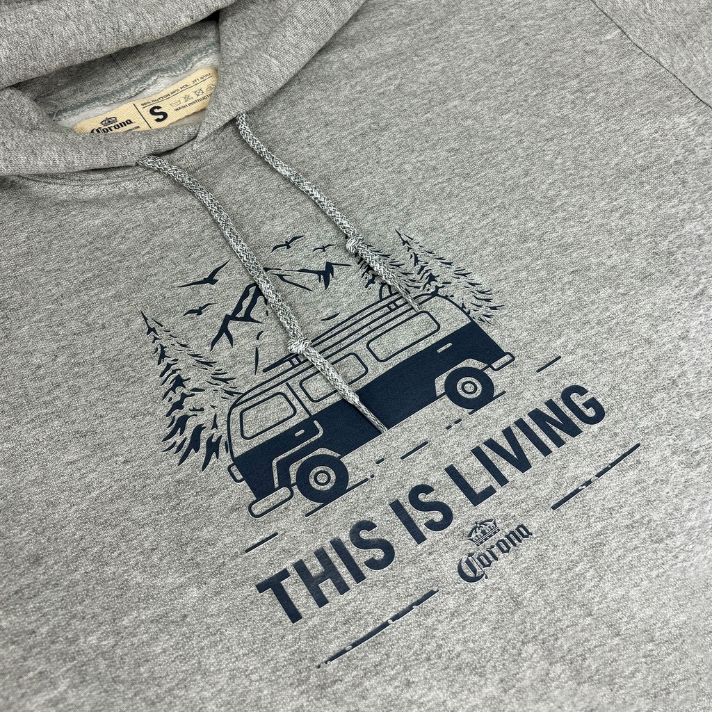 HOODIE CORONA THIS IS LIVING