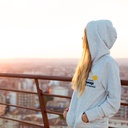 HOODIE CON CIERRE CORONA THIS IS PARADISE