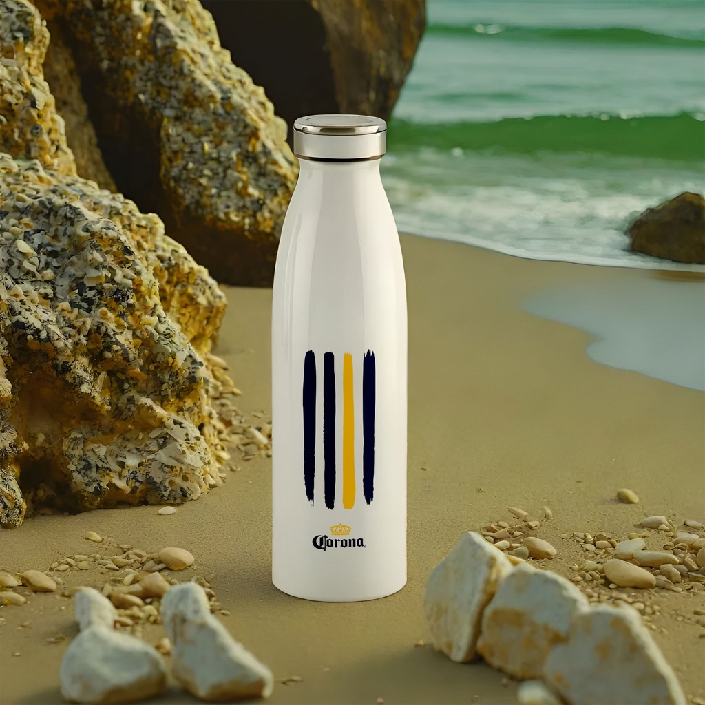 BOTELLA METALICA CORONA