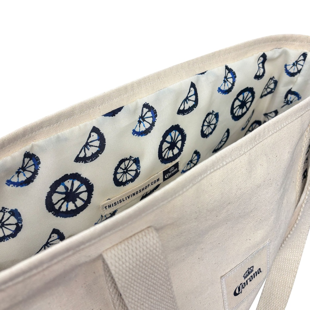 ​​​​TOTE BAG CORONA BLUE