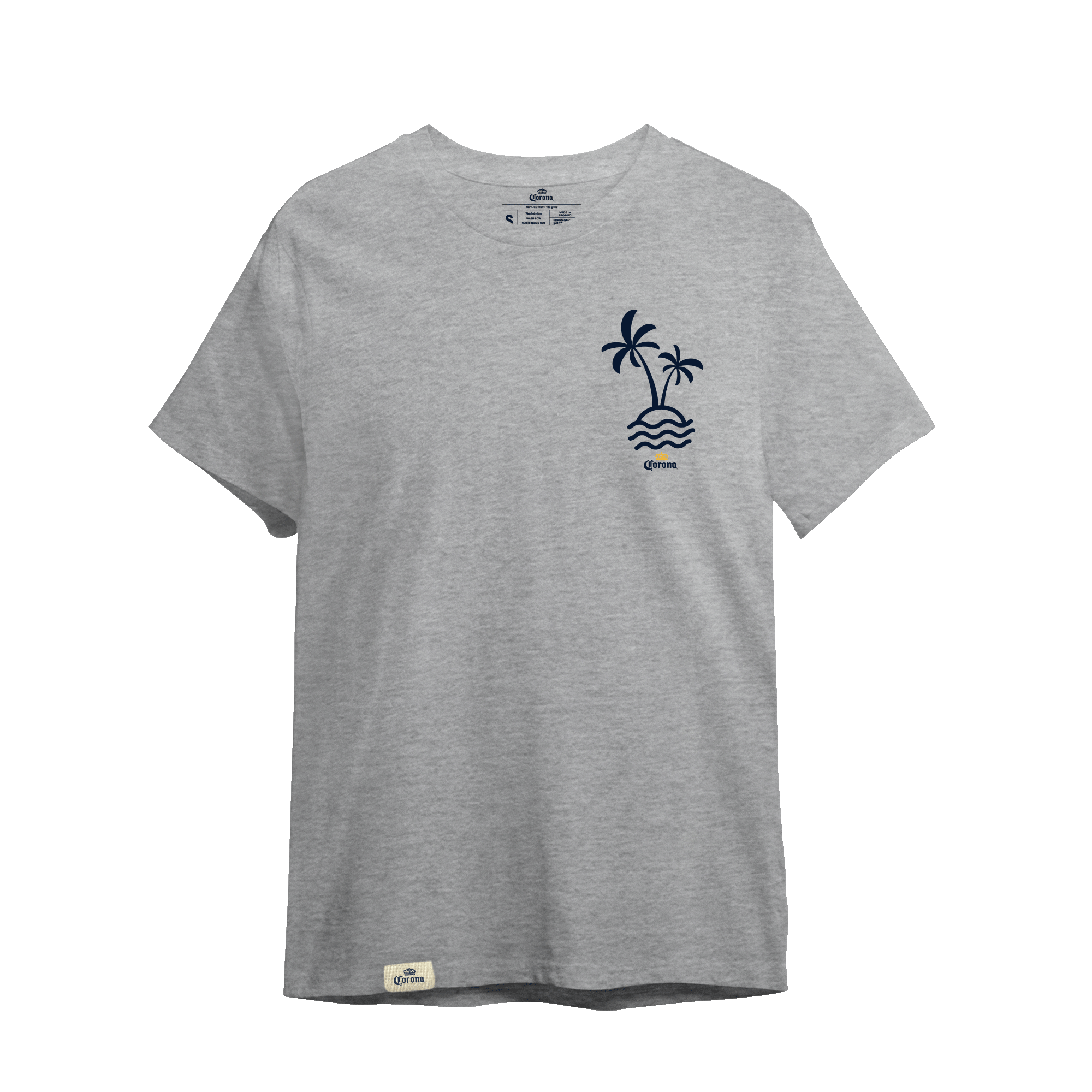 T-SHIRT CORONA JASPE BEACH