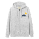 HOODIE CON CIERRE CORONA THIS IS PARADISE