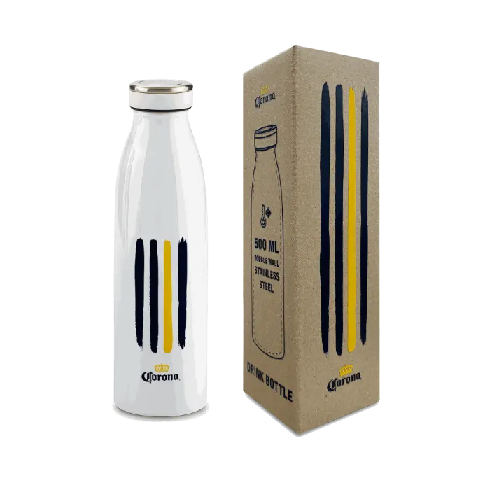 BOTELLA METALICA CORONA