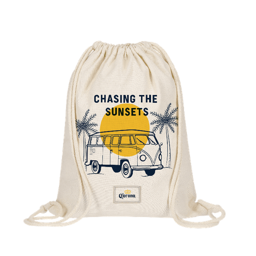 [FR-3979-2] CORONA COMBI DRAWSTRING BAG